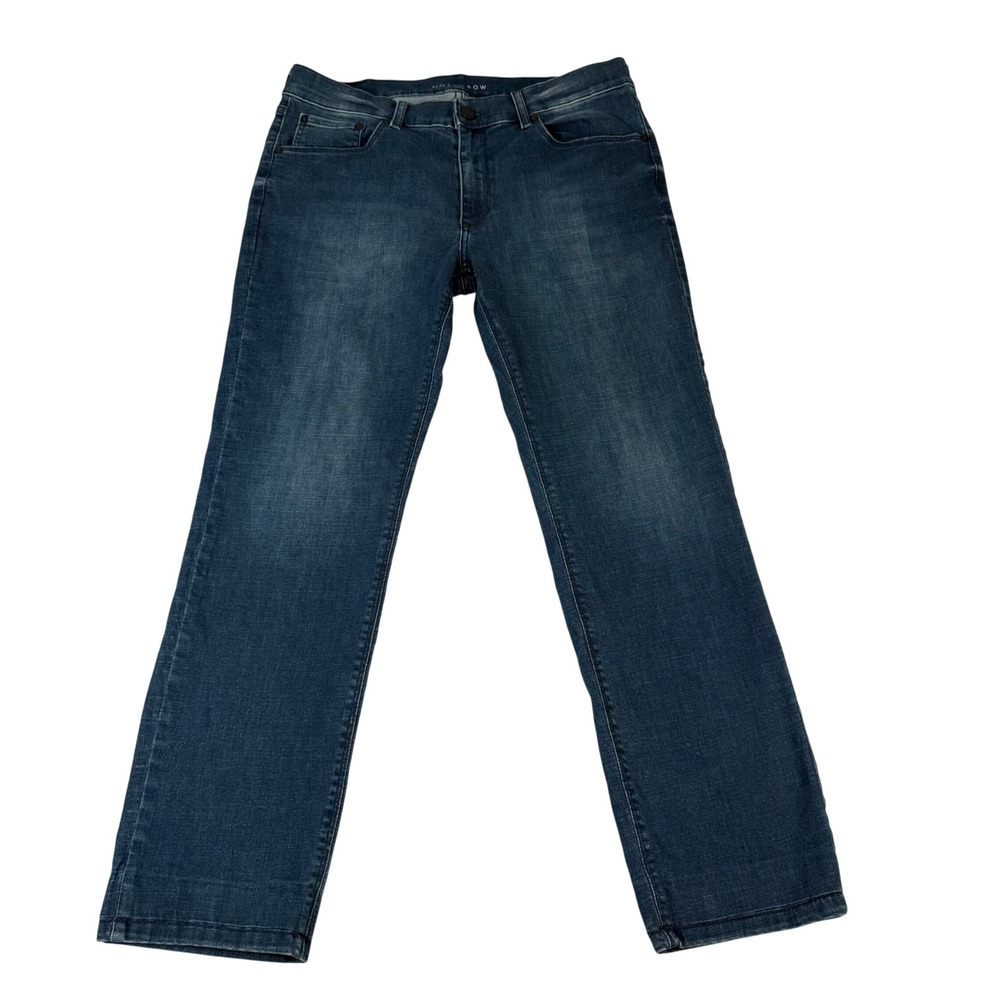 Mott & Bow Slim Fit Jeans Mens 33x32 Blue Denim Classic Casual Designer Pants